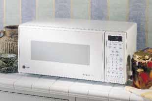 Countertop: Microwaves with Sensor Cooking (continued) These models include Scrolling Display Sensor Cooking Controls for Popcorn, Beverage, Reheat, Vegetable, Potato and Chicken/Fish Pads Time Cook