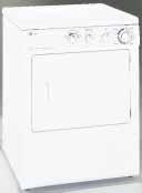 www.geappliances.com Refrigeration Profile 120V Front-loading Washer WPXH214A White on white Extra-Large 2.7 cu. ft.