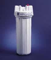inlet/outlet for installation on main cold water line GXWH01C** Opaque sump Installation kit sold separately Filter sold separately Pressure Relief