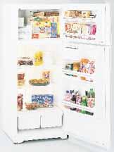 bold = feature upgrade from previous model Top-Freezer Refrigerators Wire Everwhite Shelves minimize shuffling and restacking of
