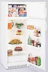 capacity Full-width vegetable/fruit crisper 2 modular door bins, 2 stationary shelves 3