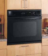 Built-In Single Ovens: 30" Electric These models include Flush appearance installation Fits most 30" cabinets TrueTemp System SmartSet Electronic Controls Frameless glass oven door Exclusive Big View