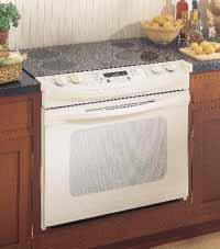 Profile Performance 30" Drop-In Convection Range JD966SD Stainless steel Two 7" ribbon heating elements with connecting bridge element One dual (6"/9") and one 6" ribbon heating element Fifth element