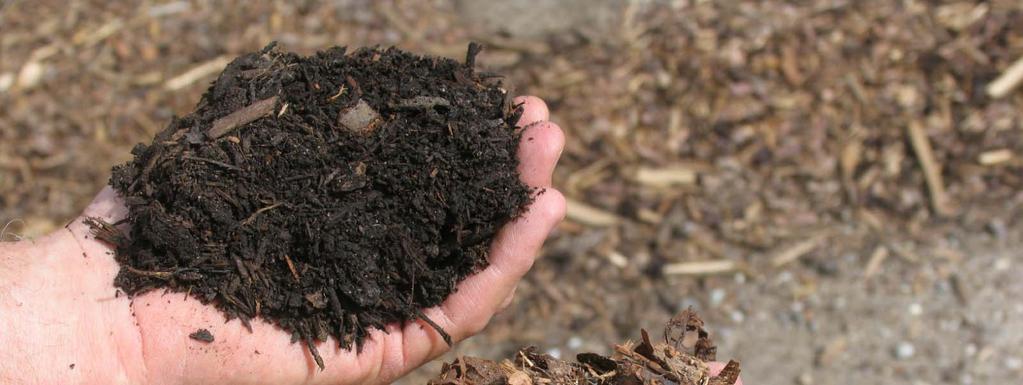 Soil amendment Use properly composted plant material as
