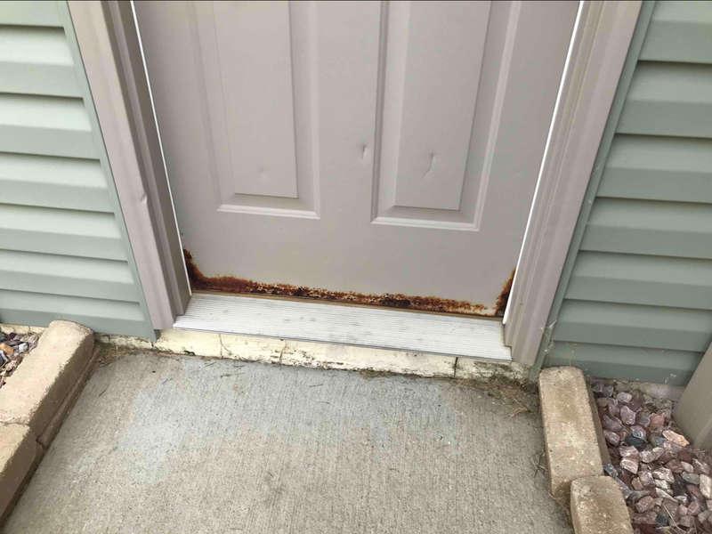 1 Garage Door PANEL(S) (MINOR DAMAGE) One or more overhead garage door panels had minor damage visible