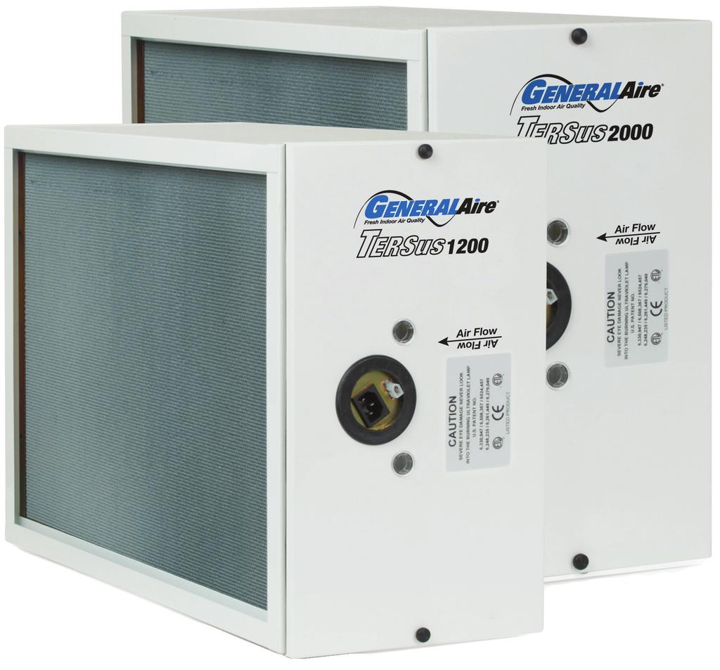 MODEL 1200 2000 AIR PURIFICATION SYSTEM INSTALLATION AND OPERATION GENERAL FILTERS, INC. 43800 Grand River Ave.
