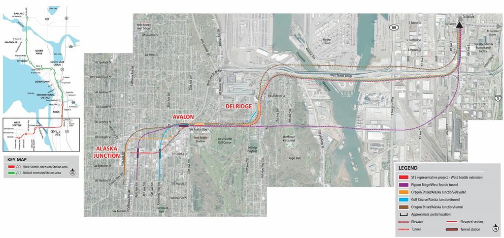 Support for a lower height guideway General support for North crossing due to less environmental effects; also interest in minimizing freight effects General support for station that straddles