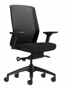 MOTION EXECUTIVE TASK CHAIR TASK CHAIRS MOTION EXECUTIVE TASK CHAIR High Mesh Back Black base with