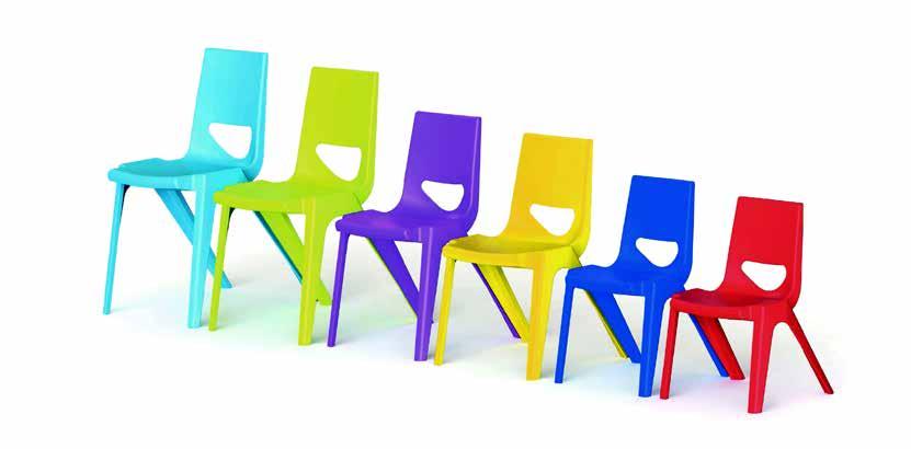 EN ONE CHAIR STUDENT SEATING EN ONE ALL SIZES EN ONE 260h & 310h Seat 350h & 380h Seat 430h & 460h Seat 21 Year Warranty 9x Colours Available: Royal Blue, Sky Blue, White, Banana Yellow, Lime Green,