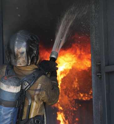 "65% more efficient water consumption with improved fire fighting" Features