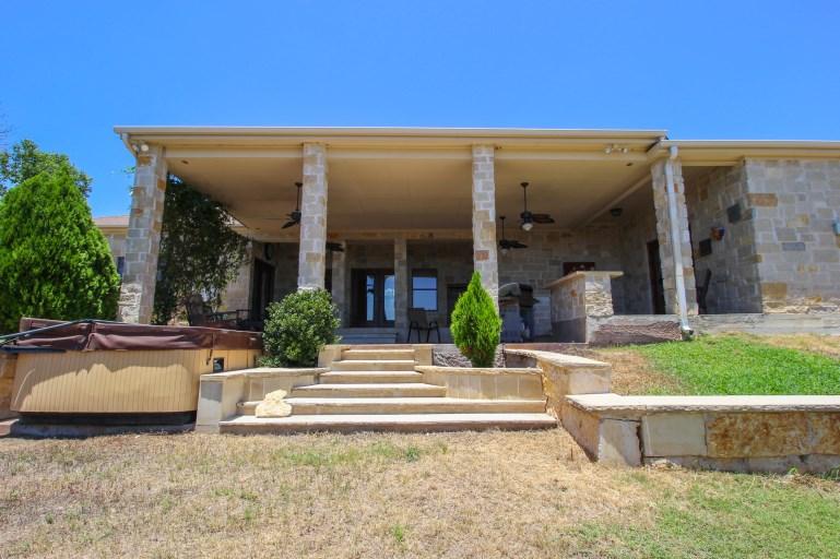 5 car garage with extensive storage with built in cabinets Gatesville Golf Course