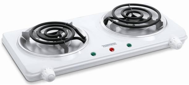 PORTABLE COOKING RANGE DOUBLE BURNER THP433 Perfect for student dorms, cottages, offices, camping etc Great for entertaining and everyday use Use any place an