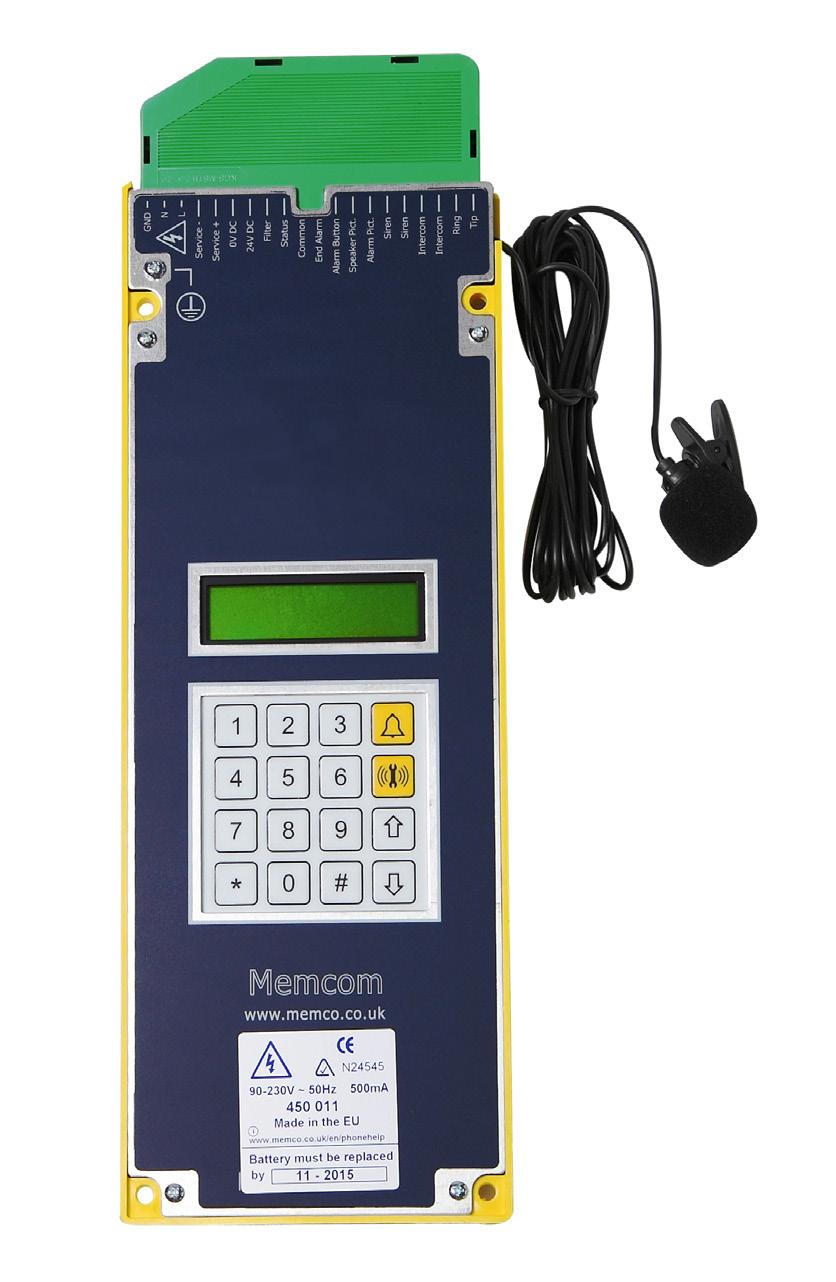 Memcom Emergency Telephone Contents Page Page(s) Installation 3-4 Quick Start Programming 5 Testing and Operating 6 Full Programming Options 7-8 Troubleshooting 10-11 Old Programming Mode 12 System