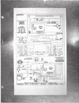 terminals. The wiring diagram located on the inside of the control box cover.