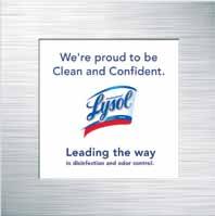1 gal bottle/4 36241-74392 EPA Registration No: 675-36 Professional LYSOL Brand No Rinse Sanitizer (Concentrate) Meets food code requirements as a no rinse sanitizer and is perfect for