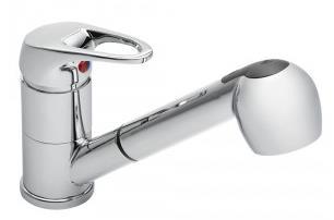 LAWSON SINK MIXER WITH VEGGIE SPRAY- 136019 The smooth lines and loop style handle of the Lawson mixer range offer the perfect combination of beauty and durability.