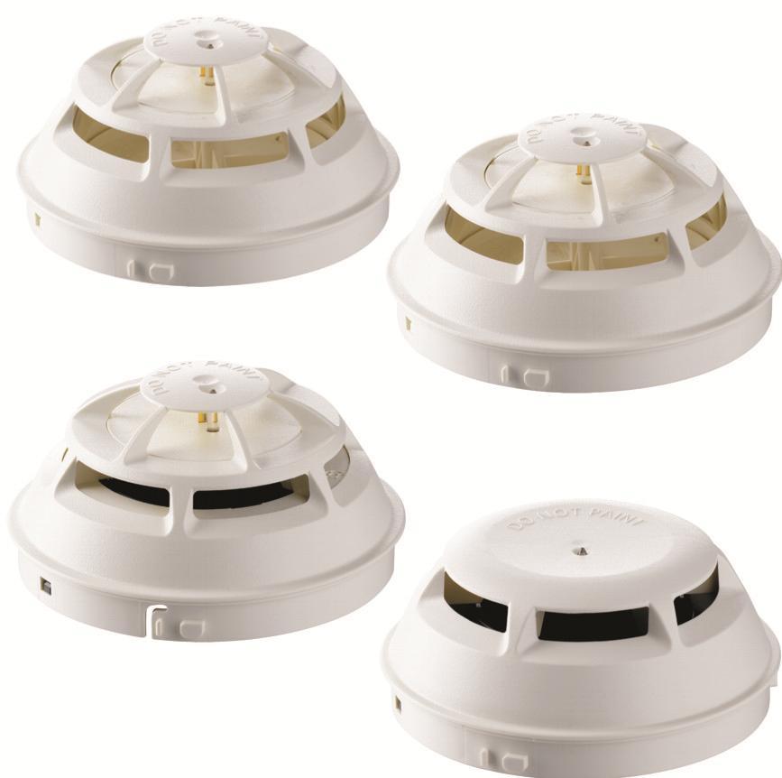OH110, OP110, HI110 Automatic fire detectors For collective and