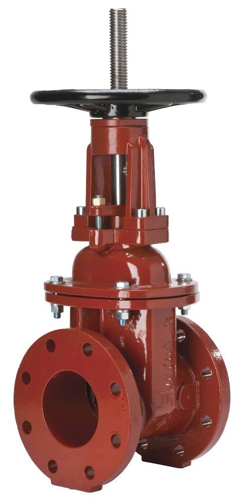 shut-off valves fire OS&Y untapped Model F48OS&YF Untapped rising stem resilient wedge gate valve provides a visual indication of valves open/closed position Many