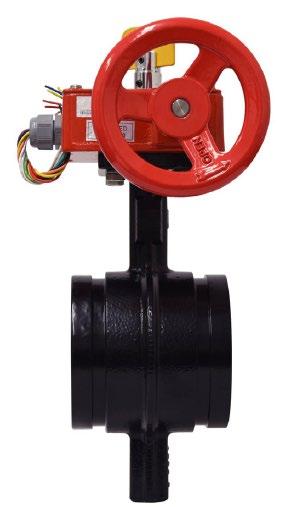 shut-off valves fire butterfly valves Model F49 Provides a slow opening anti-water hammer operation to control waterflow.