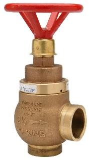 static outlet pressure below 175 psi as required by NFPA (National Fire Protection Association) Regulates pressure under both flow and no-flow