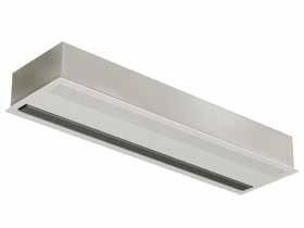 Air curtains - Entrance Air curtains AR200 AR200 is a compact air curtain, suitable for most small entrances. A low height makes it possible to install AR200 where ceiling space is limited.