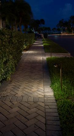 Shine Stone Integrated LED Paver Light - is intended to replace a 6 x9 paver to add touches of light to driveways, walkways, paths, and more to increase visibility and safety.