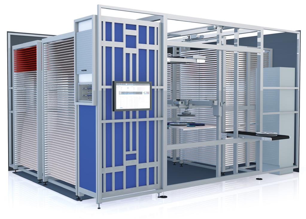 DRY TOWER VOLUME & PROCESS OPTIMIZED COMPONENT STORAGE BENEFITS: REDUCED PERSONNEL TIME