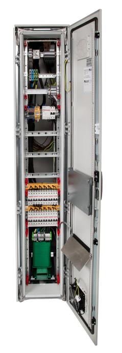 IT system floor-standing distribution cabinet series -IPS-F/EDS for supplying power to medical locations in accordance with IEC 60364-7-710 and featuring a built-in insulation fault location system