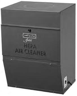 TOTALINE Whole House Duct Mount HEPA Air Cleaner WHOLE-HOUSE DUCT MOUNT HEPA AIR CLEANER The Totaline Gold Duct Mount HEPA Air Cleaner is ideal for homes that have tight space conditions in their