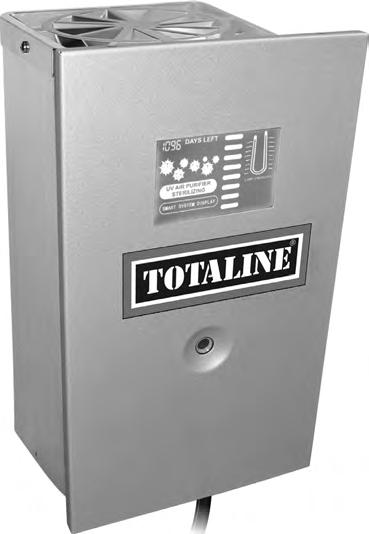 Totaline P103-R+ UV System - Dual Voltage 110/240 Volt The Totaline P103-R+ UV System is designed to be installed in the return or supply air duct to treat the air as it passes through aluminum