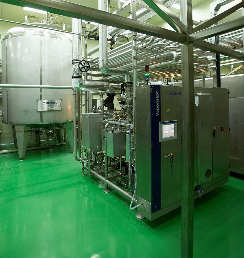 VarioAsept thermal product treatment for aseptic filling processes VarioAsept J Used for the treatment of juice products, soft drinks, teas and mixed coffee and tea drinks Comprises tubular or plate