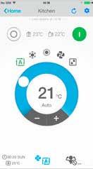 allows you to: App with intuitive lay-out Control Monitor: The status of your air