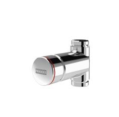 Mounting: Wall mounted Connecting pipes for hot or cold water Flow rate at 3 bar: 0.20l per second Spout projection: 100mm F3SV2001 210.0563.