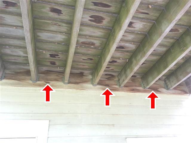 2.3 (2) The deck band is not attached properly to the wall/band of the home and/or