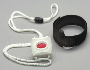 RE603 PANIC PENDANT y Portable device for emergencies y Single, red button for ease of