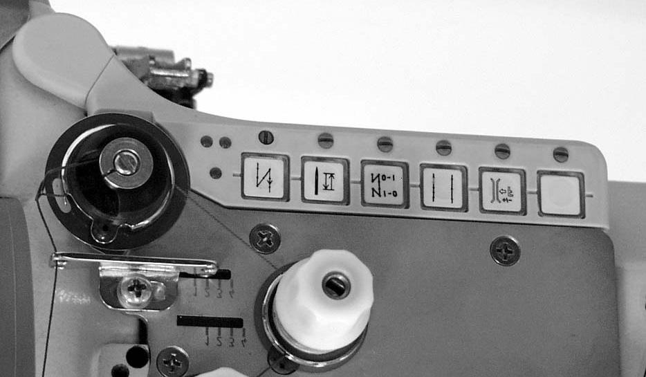 6.13.2 By a key panel 7 8 10 9 11 1 2 3 4 Key Function 1 Manual bactacking When the key is pressed during the sewing, the sewn material is fed backwards.