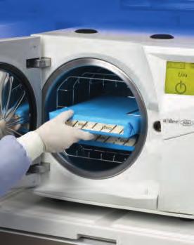 position sterilizers at an optimum height