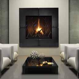 Featuring unique details and distinctive styling, this award-winning gas fireplace collection was created for maximum impact.