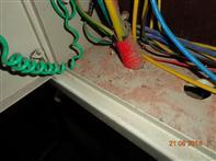 Are switchboards and/or distribution boards free of dust and debris? Distribution boards are not clean.