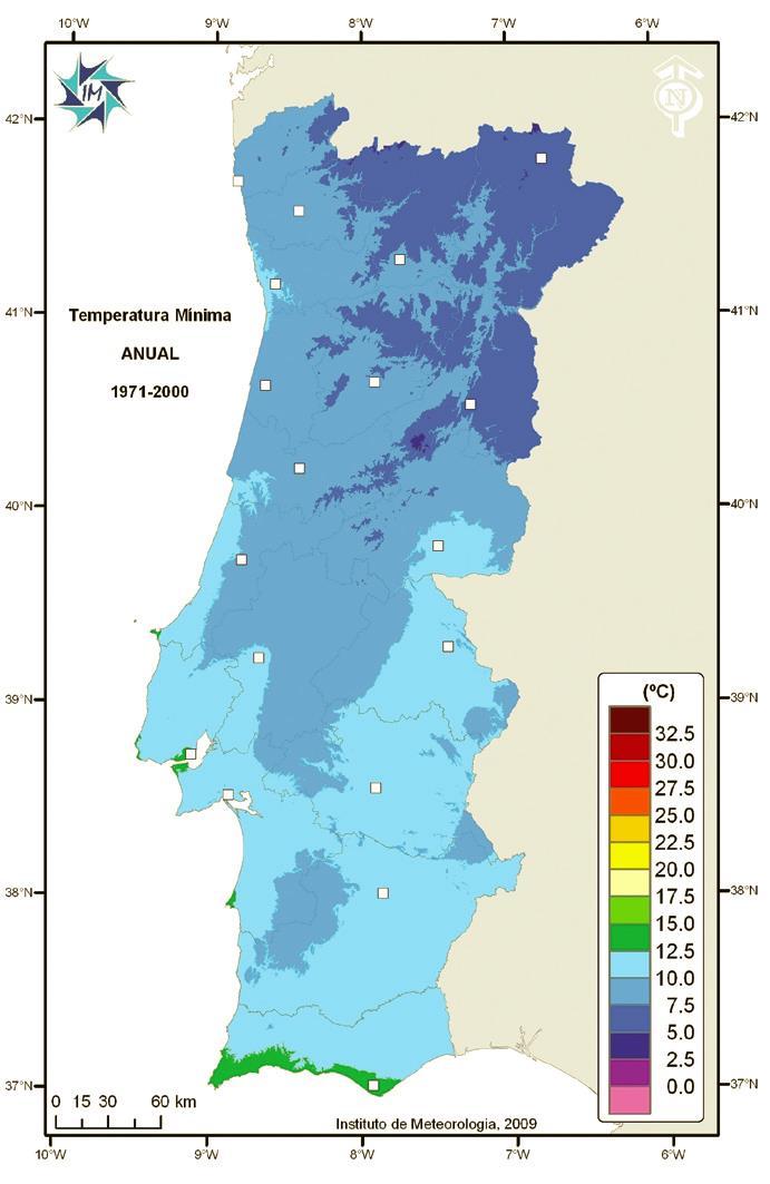 Air Temperatures in Portugal