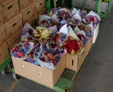 Typical Cut Flower Markets Wholesale Direct to Florist PYO (cut your own)