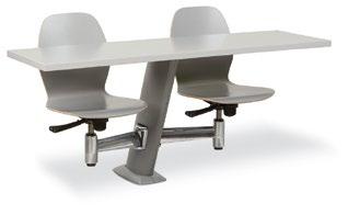 060 Series The O60 Series is a fresh design in swing away seating.
