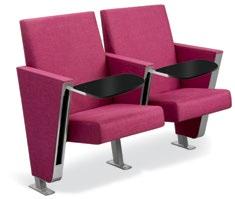 J30 Developed to complement today s architecturally refined interiors, the J30 auditorium chair