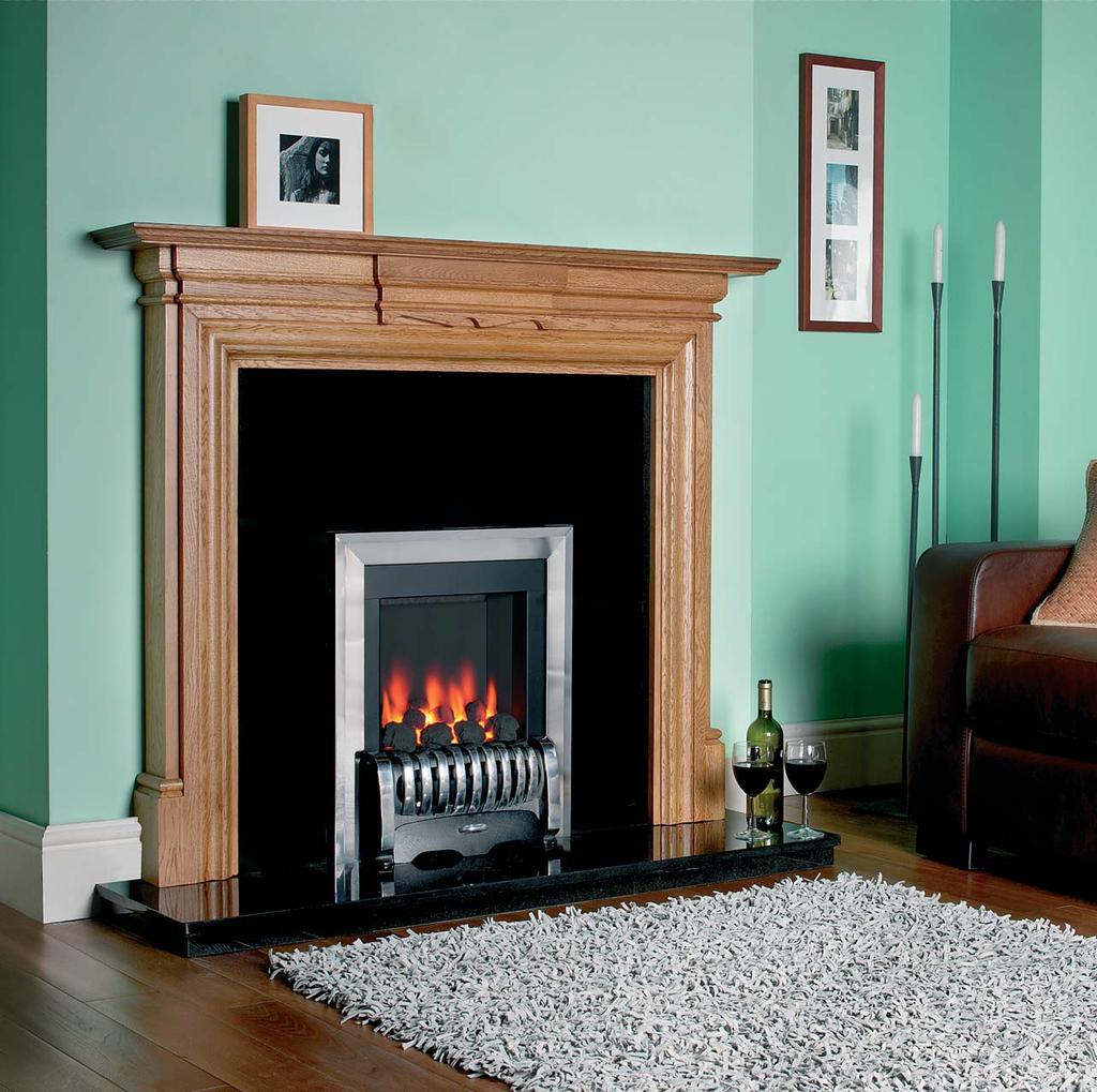 Gas Fires with Trims & Frets Multiflue The Classic Multiflue is a simple yet effective coal effect fire (with pebble or driftwood options) being designed to fit almost any chimney or fluetype.