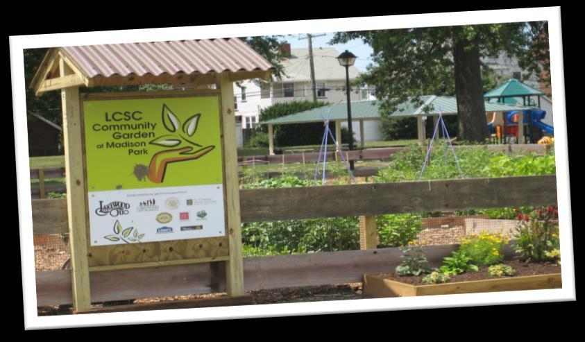 Suburban Community Gardening Program Network of community gardens