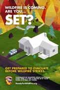 Keep all three wildfire preparation guides on hand as a quick reference for helping your family and