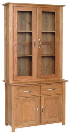 New Oak Collection Dressers, Sideboards and Display Cabinets