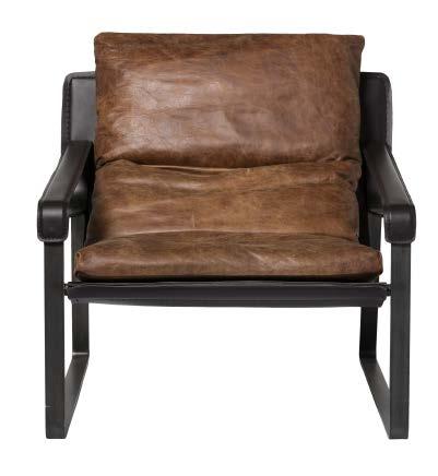 Living Made Simple. PK-1044-14 CONNOR CLUB CHAIR BROWN The perfect paradox.