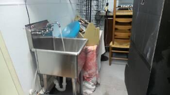 1. Kitchen Interior Shop No evidence of active leaking at kitchen sink at the time of the inspection