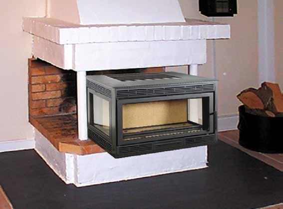 Varieties and installation examples Old fireplaces in a new splendour Say goodbye to old, ineffective and troublesome fireplaces in your home. Choose a modern and functional Spartherm cassette insert.